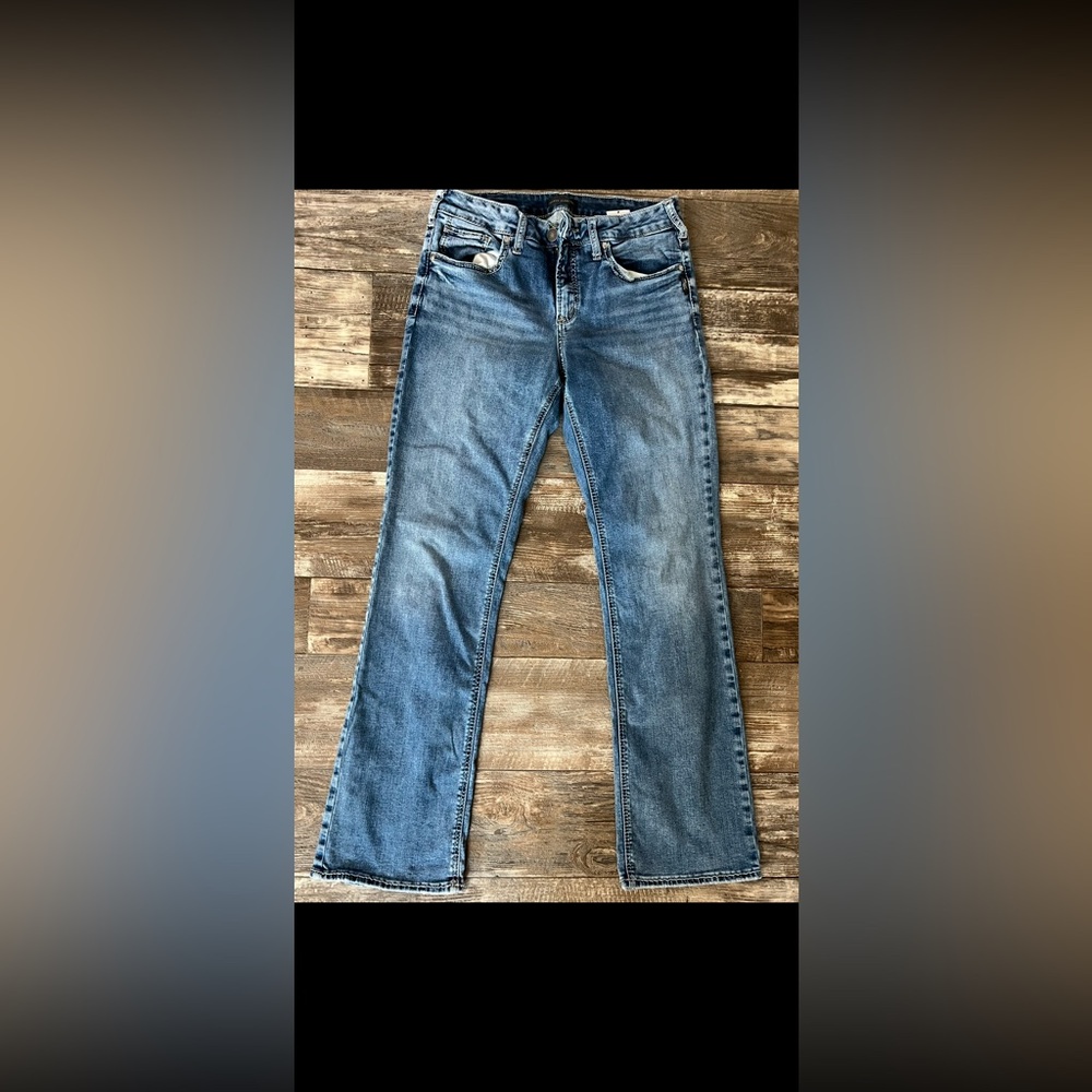 Silver Jeans Women's Boot Cut in Light Blue